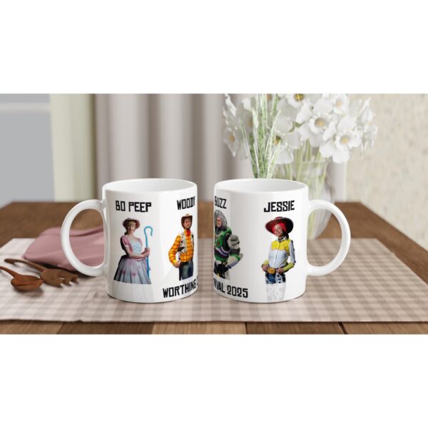 WORTHING CARNIVAL 2025 - A TOY STORY | White 11oz Ceramic Mug