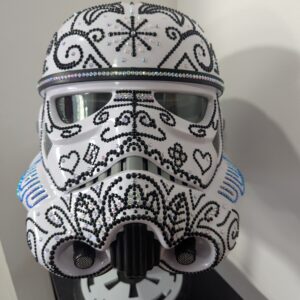 Customised Hasbro Black Series Stormtrooper Helmet - "FOR THE EMPIRE"