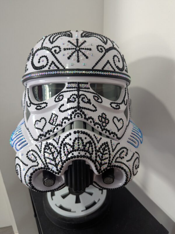 Customised Hasbro Black Series Stormtrooper Helmet - "FOR THE EMPIRE"