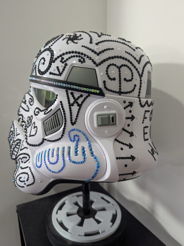 Customised Hasbro Black Series Stormtrooper Helmet - "FOR THE EMPIRE" - Image 2
