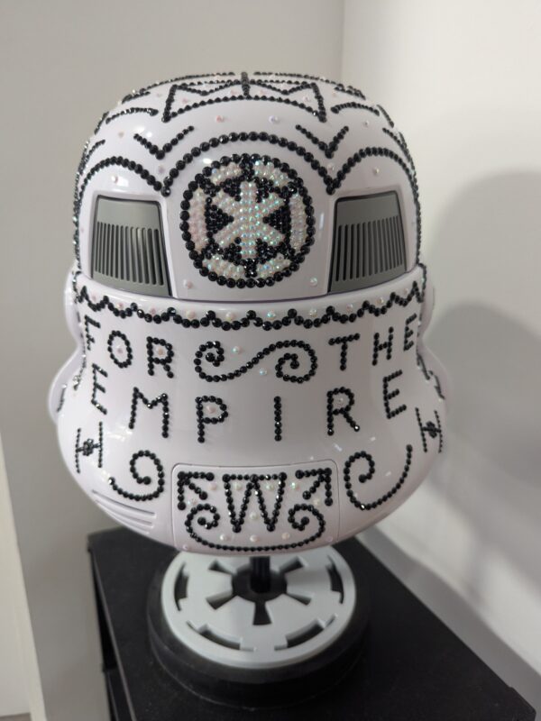 Customised Hasbro Black Series Stormtrooper Helmet - "FOR THE EMPIRE" - Image 3