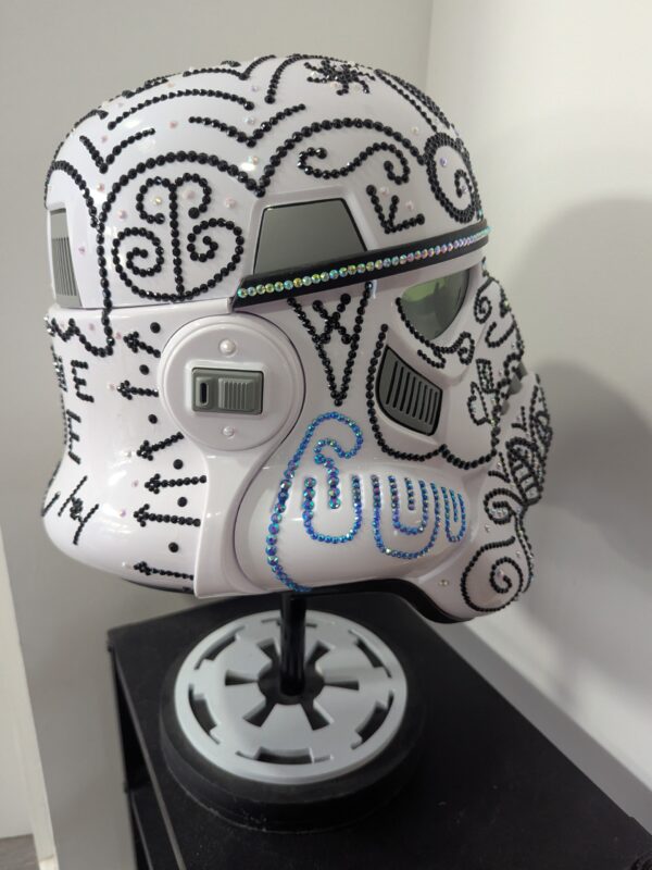 Customised Hasbro Black Series Stormtrooper Helmet - "FOR THE EMPIRE" - Image 4